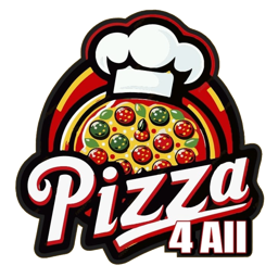 Pizza 4 All logo.